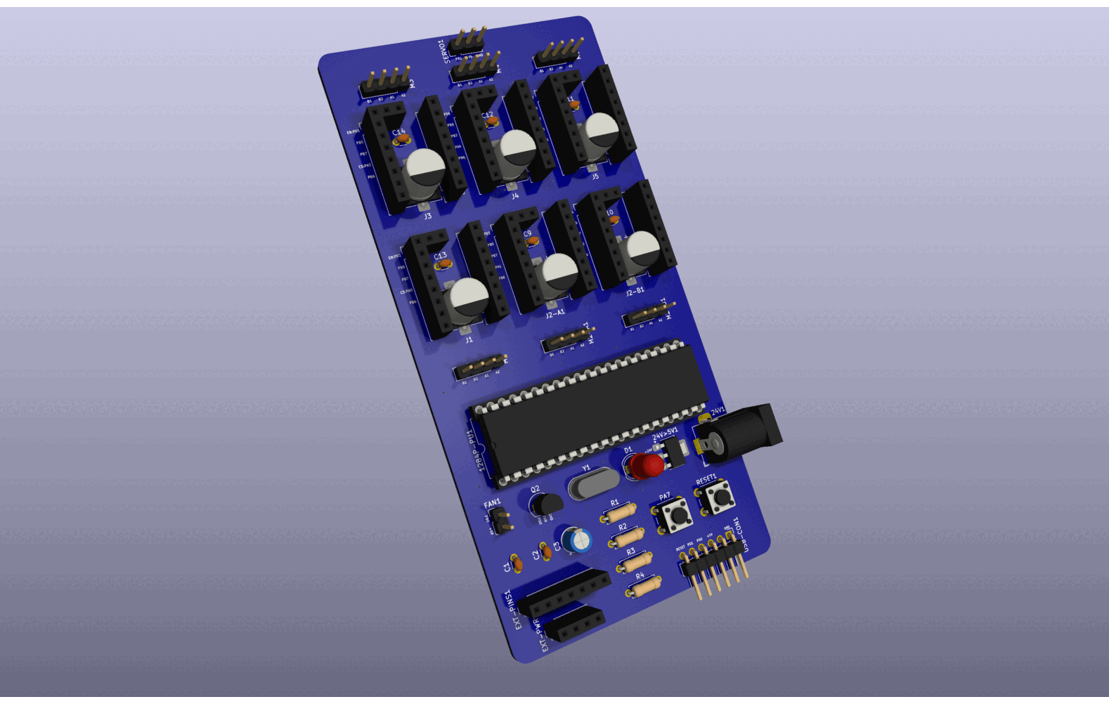 Custom 3D Printer Control Board