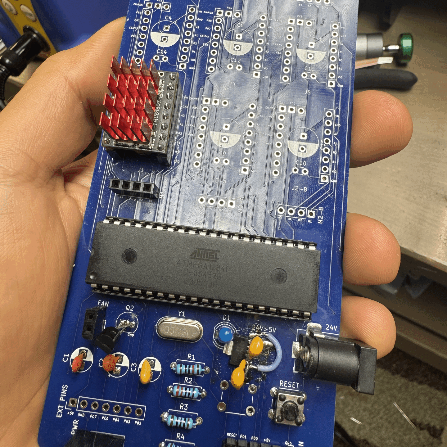 Custom 3D Printer Control Board
